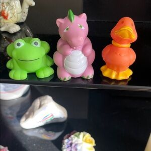 Colorful Animal rubber toys